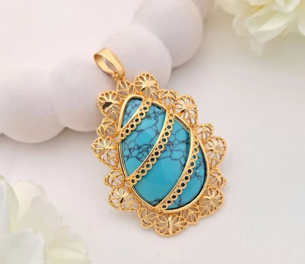 پلاک بدون زنجیر Fashion Jewelry کد 2345 - خرید آنلاین از گالری آداس